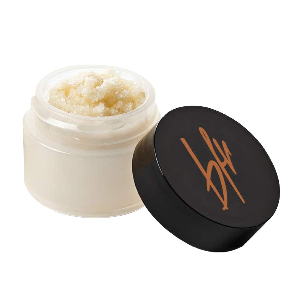 Beauty For Real Lip Revival, Orange Spice - Exfoliating & Hydrating Sugar Lip Scrub - For Dry, Chapped or Lipstick-Stained Lips - With Essential Oils - Organic, Vegan - 0.15 oz