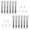10PCS 10ml Silver Cap Empty Plastic DIY Mascara Tube Eyelash Cream Wand Container Bottle Vials With Brush view 1