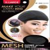 (12 Pack) Qfitt - Mesh Dome Style Wig Cap Extra Large #5021 view 2