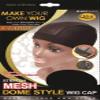 (12 Pack) Qfitt - Mesh Dome Style Wig Cap Extra Large #5021 view 3