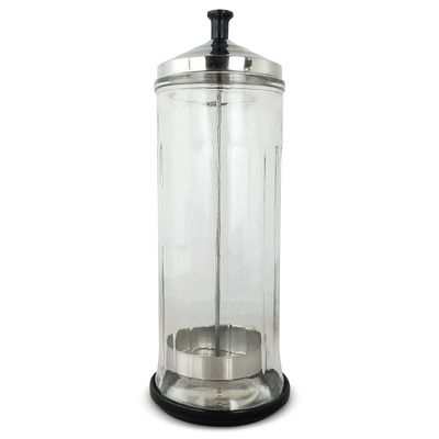 Common Wealth Glass Jar for Cleaning Barber Salon Styling Tools Shears Scissors Combs