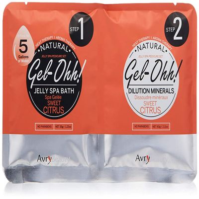 AvryBeauty Gel-Ohh Jelly Spa - Sweet Citrus, 1 ct.