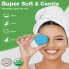 Reusable Makeup Remover Pads - 18 Packs Organic Reusable Cotton Rounds with Washable Laundry Bag for Toner Eco-Friendly Bamboo & Cotton Reusable Cotton Pads for Face All Skin Types (Blue-White-Green) view 3