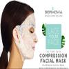 LACE YOUR FACE Patented Compression Facial Mask, AS SEEN ON SHARK TANK, Reusable Biodegradable Cotton Anti Aging Skin Care, Brightening Bearberry, Single view 4