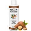 KERATIN RESEARCH Brazilian Keratin Hair Straightening and Smoothing Blowout Treatment Professional Organic Results shiny Hair with Natural look Queratina Keratina (4 OZ Original) view 1