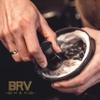 BRV MEN Pure Badger Shaving Brush LARGE (24mm knots) - Heavy Resin Handle - Use with Double-Edge Safety Razor, Straight Razor and Shaving Bowl - Black view 4