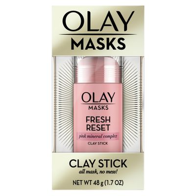 Olay Fresh Reset Pink Mineral Complex Clay Face Mask Stick, 1.7 oz