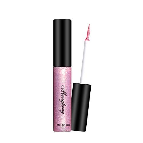Aimeely Women Colorful Glitter Liquid Eyeliner Waterproof Halloween Party Eyeshadow 8#
