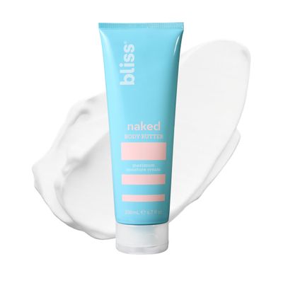 Bliss Naked Unscented Body Butter Moisturizer Cream - 6.7 Oz - Sulfate-Free