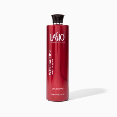 LASIO- Keratin Treatment Color Pro Formula- Borage Oil & Vitaplex- UV and Color Protectant- Frizz-Free Restores Moisture -Enhance Beauty Ultimate Protection-15.87oz & 35.27oz
