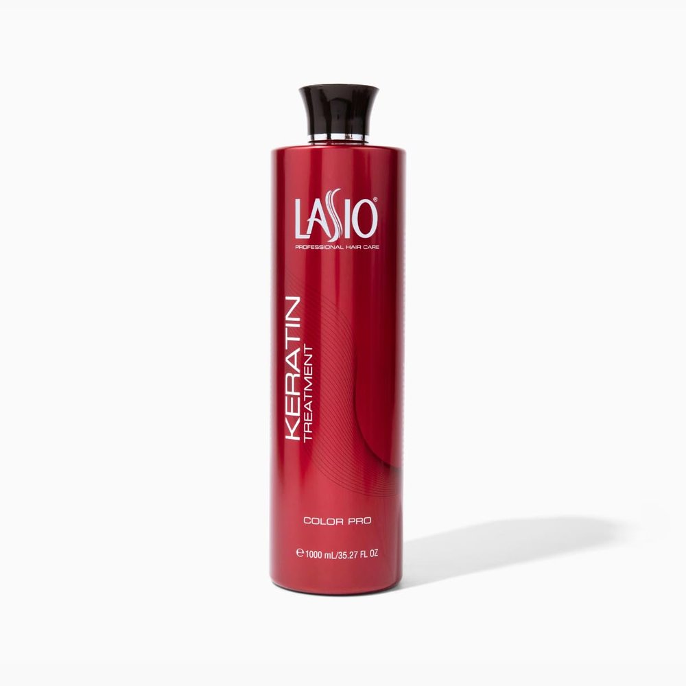 LASIO- Keratin Treatment Color Pro Formula- Borage Oil & Vitaplex- UV and Color Protectant- Frizz-Free Restores Moisture -Enhance Beauty Ultimate Protection-15.87oz & 35.27oz
