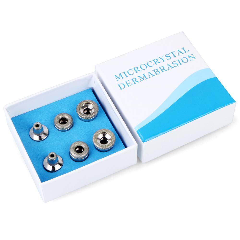 Dermabrasion Machine Tips, Diamond Microdermabrasion Dermabrasion Replacement Beauty Tools Skin Care Diamond Dermabrasion Replacements 6 Tips