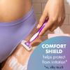 BIC Soleil 3 Sensitive Women's Disposable 3 Blade Razors, Comfort Shield and Aloe Vera Moisture Strip, 10-Pack view 3