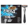 BIC Flex 4 Sensitive Disposable Razors For Men, For a Smooth, Ultra-Close and Comfortable Shave, 10 Piece Disposable Razor Set with 4 Blades view 1