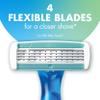 BIC Soleil 4 Women's Disposable 4 Blade Razors, Flexible Blades and Rubber Grip Handle, 10-Pack view 2