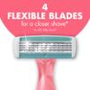 BIC Soleil 4 Escape Scented Women's Disposable Razors, 4 Blades, Comfortable Shave, Citrus Scented Handle Shaving Razors for Women, 10 Count view 2