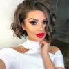 Bob Human Hair Lace Front Wigs Short Wavy Lace Frontal Wigs with Baby Hair 130 Density Glueless Human Hair Wig (10", natural color) view 1