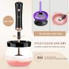 RICRIS Electric Makeup Brush Cleaner and Dryer Machine - Super Fast Clean and Dry Make Up Brushes - Automatic Cosmetic Brush Spinner Washer Tools view 3