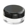 5 Gram Plastic Cosmetic Storage Container with Clear Base and Black Lid (Quantity: 12pcs) (Comes with 1 FREE Fuji Nail Decal) view 1