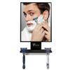 ToiletTree Products Fogless Shower Mirror - Anti-Fog Mirror - Adjustable Shaving Mirror with a Squeegee - Rust-Proof, Impact-Resistance Bathroom Shower Mirror - Tall view 1