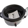 Amethyst Lake Hot Stones Massage Set With Warmer Pot - 36 Basalt Hot Stone 6 Quart Oven Water Heater Kit, Portable & Perfect for Salon and Home Use with Black Velvet Drawstring Bag & Wood Spatula view 2