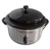 Amethyst Lake Hot Stones Massage Set With Warmer Pot - 36 Basalt Hot Stone 6 Quart Oven Water Heater Kit, Portable & Perfect for Salon and Home Use with Black Velvet Drawstring Bag & Wood Spatula view 3