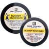 Duke Cannon Bloody Knuckles Hand Repair Balm - Unscented Moisturizer, Repair and Revitalize Dry, Cracked Skin, Ideal for Workers and Fighters, Set of 2 (5 oz. & 1.4 oz.) view 1