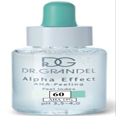 Dr. Grandel - New! Alpha Effect Peel Index 60 - 30 Ml-refines, Balances and Rejuvenates the Skin. Wrinkles and Fine Irregularities Are Reduced, the Skin Looks a Fresher and Younger- For Professional Use Only