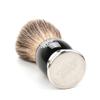Luxury Shaving Brush for Men by VIKINGS BLADE, Ultra Heavy Acrylic & 316L Steel Handle, Super Strong Knot Backbone, Minimal Shedding, Fast Lather, Extremely Smooth & Plush on Skin (Dark Stallion) view 4