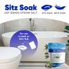 Sitz Bath Soak 2-Lbs Sitz Salt Epsom Salt Hemorrhoid Soothing with Pure Essential Oils in BPA Free Pouch with Press-Lock Seal Made in USA view 2