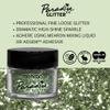 Mehron Makeup Paradise Glitter FX | Professional Cosmetic for Makeup & Art | Vibrant & Shimmering Loose Glitter .25 oz (7 g) (Pastel Green) view 2