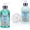 BRUBAKER Cosmetics Relaxing at Home Spa Bath Kit - Fresh Chamomile Scent - 7 Pcs Bath & Body Gift Set for Women - Includes Shower Gel, Body Lotion, Body Scrub, Bath Salts, Soap, Loofah & Nice Basket view 2
