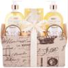 BRUBAKER Cosmetics Luxury Bath & Body Gift Set - Vanilla Rose Mint - 12 Pcs Spa Gift Set for Women and Men view 1