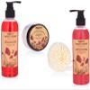 BRUBAKER Cosmetics Home Spa Gift Box - Garden Poppies Flowers Scent - 7 Pcs Bath Gift Set For Women and Men view 3