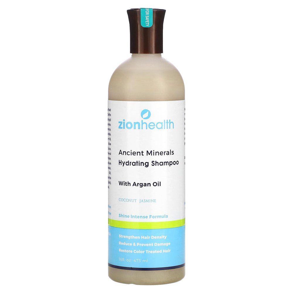 Adama Minerals Hydrating Shampoo Zion Health 16 oz Liquid