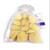 Natural Sea Silk Sponges 12pk: Size 9pc x1.5-2.5" 3pc x 2.5"-3", Like Cotton Balls, for Cosmetic Use, Makeup Application & Removal, Face & Eye Cleaning, with Luxury Gift Bag by Constantia Beauty view 1