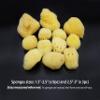 Natural Sea Silk Sponges 12pk: Size 9pc x1.5-2.5" 3pc x 2.5"-3", Like Cotton Balls, for Cosmetic Use, Makeup Application & Removal, Face & Eye Cleaning, with Luxury Gift Bag by Constantia Beauty view 2
