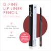 Beauty For Real D-Fine Lip Liner Pencil, Neutral Deep - Universal, Long-Wear Shade - Define, Enhance & Perfect Lip Shape - Creamy Texture for Easy Application - No Sharpener Required - 0.012 oz view 2