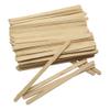SelfTek 100 Pcs Wooden Wax Applicator Spatulas Sticks for Hair Removal and Smooth Skin, Wax Popsicle Stick Eyebrow Waxing Sticks for Lip, Nose Wax Applicator Sticks view 1
