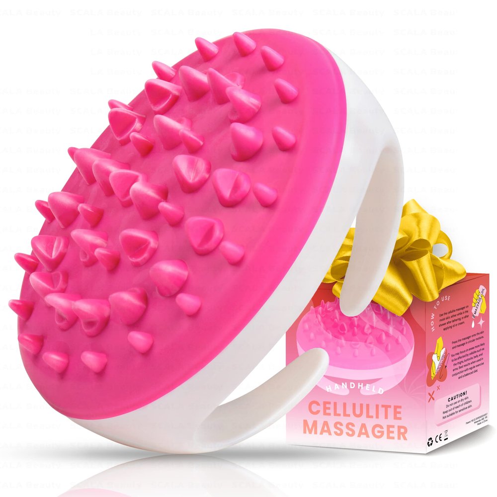 Cellulite Massager Brush Mitt - Anti Cellulite Remover - Reduce Cellulite - Cellulite Brush - Remove Cellulite - Cellulite Cure - Anti Cellulite Treatment - Cellulite Reduction - Cellulite Removal - Lose Cellulite - Anti Cellulite Roller to Be Used w
