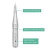 Pinkiou Permanent Makeup Machine MicroPigmentation Pen Hair Stroked Eyebrow Professional Microblading Pen Machine For EyeBrow Eyeline Lip Brow LaminationSilver view 2