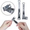 2 Pcs Stainless Steel Nail Clippers, 360 Degree Rotating Head Fingernail & Toenail Cutter Trimmer Tools for Personal Hand/Foot Care, Manicure and Pedicure view 4