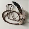 Set of 2 Gypsy Hippie Feather Headband Headdress and Armband Bohemian Headwear Headpiece Handmade Tribal Indian Fascinator Feather Hairband Hair Accessories for Women Lady (A#) view 3