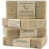 Oatmeal Soap - 4 Oatmeal & Honey Goat Milk Soap Bars, Handmade in USA, All Natural, Unscented, SLS Free, No Parabens view 1