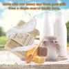 Oatmeal Soap - 4 Oatmeal & Honey Goat Milk Soap Bars, Handmade in USA, All Natural, Unscented, SLS Free, No Parabens view 2