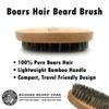 Badass Beard Care Beard Brush for Men - 100% Pure Boars Hair Bristles, Lightweight Bamboo Handle, Perfect Size for a Beard view 4