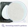Buf-Puf Facial Sponge, Dermatologist Developed, Removes Deep Down Dirt & Makeup That Causes Breakouts and Blackheads, Reusable, Exfoliating, White, 5 Count view 3