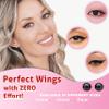 The Flick Stick Winged Eyeliner Stamp For Quick and Easy Cat Eye Makeup, SmudgeProof & Waterpoof Eye Liner Cat Eye Stencil Makeup Tool, Wingliner, Liquid Pens (Triple Pack Combo, Midnight Black) view 3