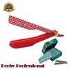 2 Pcs Cut Throat Beard Straight Barber Shaving Razors + FREE 100 BLADES view 2