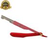 2 Pcs Cut Throat Beard Straight Barber Shaving Razors + FREE 100 BLADES view 4